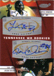 Autographed Football Cards Lavelle Hawkins & Jason Rivers Autographed Card