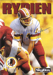 Autographed Football Cards Mark Rypien Autographed Football Card