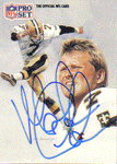 Autographed Football Cards Morten Andersen autogrphed football card