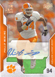 Autographed Football Cards Phillip Merling Autographed Rookie Football Card