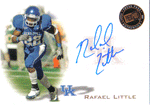 Autographed Football Cards Rafael Little Autographed Rookie Football Card