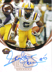 Autographed Football Cards Skyler Green Autographed Rookie Football Card