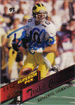 Autographed Football Cards Todd Collins Autographed Football Card