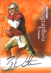 Autographed Football Cards Ty Detmer Autographed Football Card.