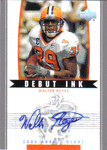 Autographed Football Cards Walter Reyes Autographed Football Card