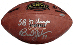 Autographed Footballs Brad Johnson Buccaneers Autographed NFL Football