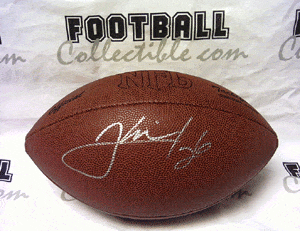 Autographed Footballs Clinton Portis Autographed Wilson Football