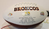 Autographed Footballs Demaryius Thomas Autographed Denver Broncos Football