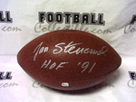 Autographed Footballs Jan Stenerud Autographed full size Wilson Football