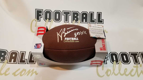 Autographed Footballs Kevin Butler Autographed Official NFL Football