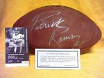 Autographed Footballs Patrick Ramsey Autographed Full Size Football