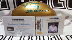 Autographed Footballs Phil Simms Autographed Full Size Gold Panel Football
