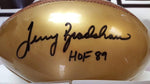 Autographed Footballs Terry Bradshaw Autographed Gold Panel Football