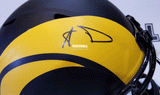 Autographed Full Size Helmets Aaron Donald Autographed Los Angeles Rams Eclipse Helmet
