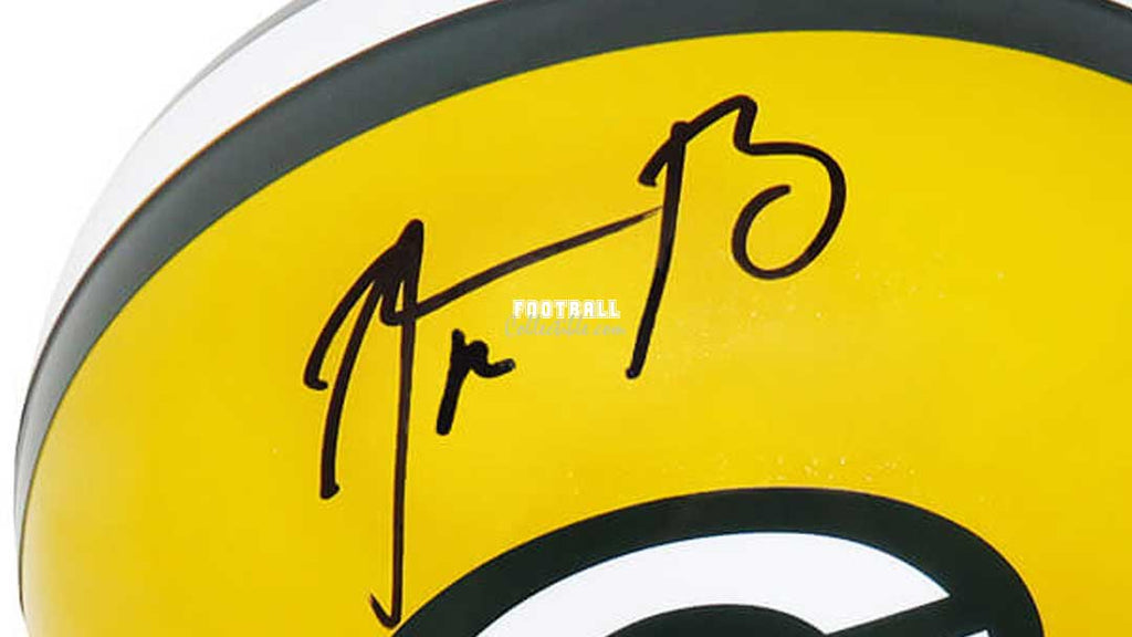 Aaron Rodgers Autographed Green Bay Packers Helmet – FootballCollectible.com Aaron Rodgers Autographed Green Bay Packers Helmet – FootballCollectible.com