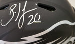Autographed Full Size Helmets Brian Dawkins Autographed Authentic Eclipse Philadelphia Eagles Helmet
