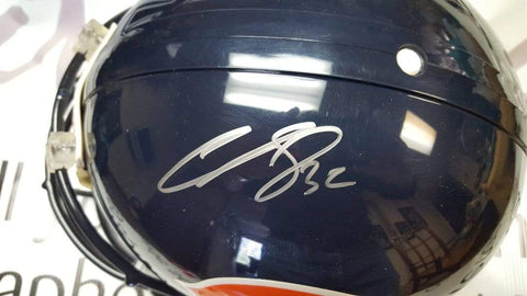 Cedric Benson Bears Autographed Proline Helmet –