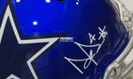 Autographed Full Size Helmets Dak Prescott Autographed Flash Dallas Cowboys Helmet