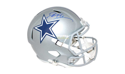 Autographed Full Size Helmets Deion Sanders Autographed Dallas Cowboys Helmet