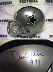 Autographed Full Size Helmets Demarcus Ware Autographed Full Size Dallas Cowboys Helmet