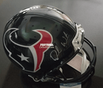 Autographed Full Size Helmets Deshaun Watson Autographed Houston Texans Helmet