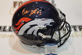 Autographed Full Size Helmets Drew Lock Autographed Authentic Speed Denver Broncos Helmet