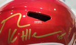 Autographed Full Size Helmets George Kittle Autographed 49ers Flash Alternate Speed Helmet