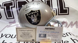 Autographed Full Size Helmets Howie Long Autographed Oakland Raiders Proline Helmet