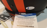 Autographed Full Size Helmets Jarvis Landry Autographed Cleveland Browns Eclipse Helmet