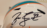 Autographed Full Size Helmets Jason Taylor Autographed Miami Dolphins Helmet