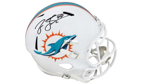 Autographed Full Size Helmets Jason Taylor Autographed Miami Dolphins Helmet