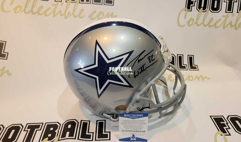 Autographed Full Size Helmets Jason Witten Autographed Authentic Dallas Cowboys Helmet