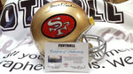 Autographed Full Size Helmets Jerry Rice Autographed San Francisco 49ers Proline Helmet