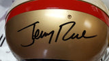 Autographed Full Size Helmets Jerry Rice Autographed San Francisco 49ers Proline Helmet