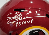 Autographed Full Size Helmets Joe Theismann Autgraphed Washington Redskins Helmet
