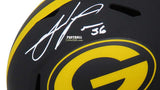 Autographed Full Size Helmets Julius Peppers Autographed Green Bay Packers Eclipse Helmet