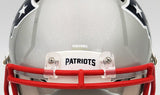 Autographed Full Size Helmets Mac Jones Autographed New England Patriots Helmet