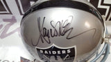 Autographed Full Size Helmets Marcus Allen Autographed Oakland Raiders Proline Helmet