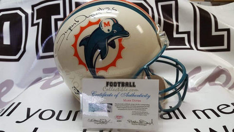 Autographed Full Size Helmets Mark Duper Autographed Miami Dolphins Proline Helmet