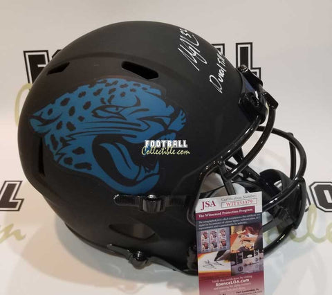 Autographed Full Size Helmets Maurice Jones-Drew Autographed Eclipse Jacksonville Jaguars Helmet