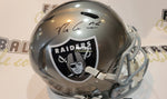 Autographed Full Size Helmets Maxx Crosby Autographed Las Vegas Raiders Flash Alternate Helmet