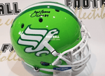 Autographed Full Size Helmets "Mean" Joe Greene Autographed UNT Mean Green Authentic Helmet