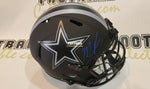 Autographed Full Size Helmets Micah Parsons Autographed Eclipse Dallas Cowboys Helmet