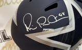 Autographed Full Size Helmets Michael Irvin Autographed Riddell AMP Dallas Cowboys Helmet