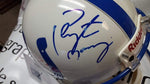 Autographed Full Size Helmets Peyton Manning Autographed Indianapolis Colts Proline Helmet