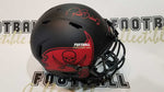 Autographed Full Size Helmets Ronde Barber Autographed Tampa Bay Buccaneers Authentic Eclipse Helmet