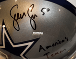 Autographed Full Size Helmets Sean Lee Autographed Dallas Cowboys Helmet