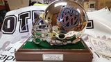 Autographed Full Size Helmets Super Bowl XXV Solid Chrome Full Size Proline Helmet