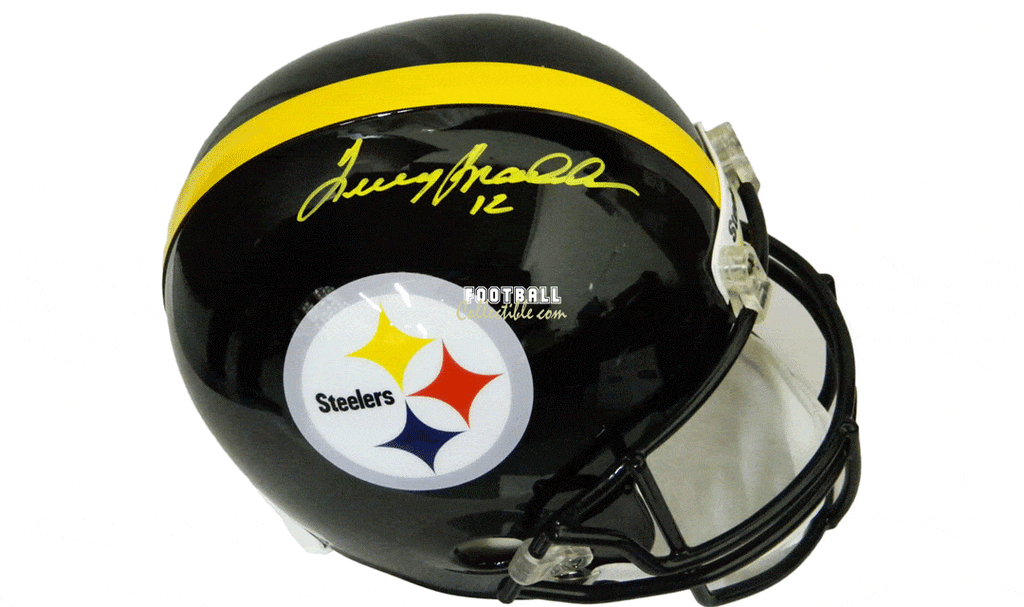 terry bradshaw autographed football