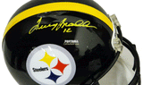 Autographed Full Size Helmets Terry Bradshaw Autographed Pittsburgh Steelers Helmet